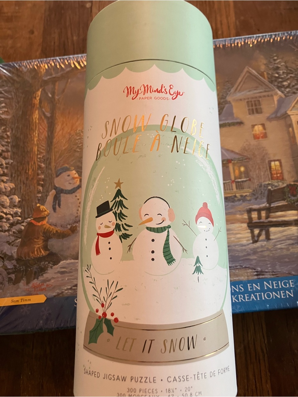 NIB Christmas Puzzles Bindle of 3 - Picture 2 of 5
